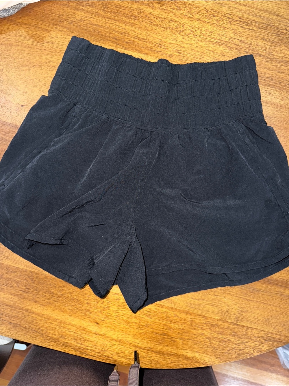 Abercrombie YPB Women's Black Smocked Waist Shorts